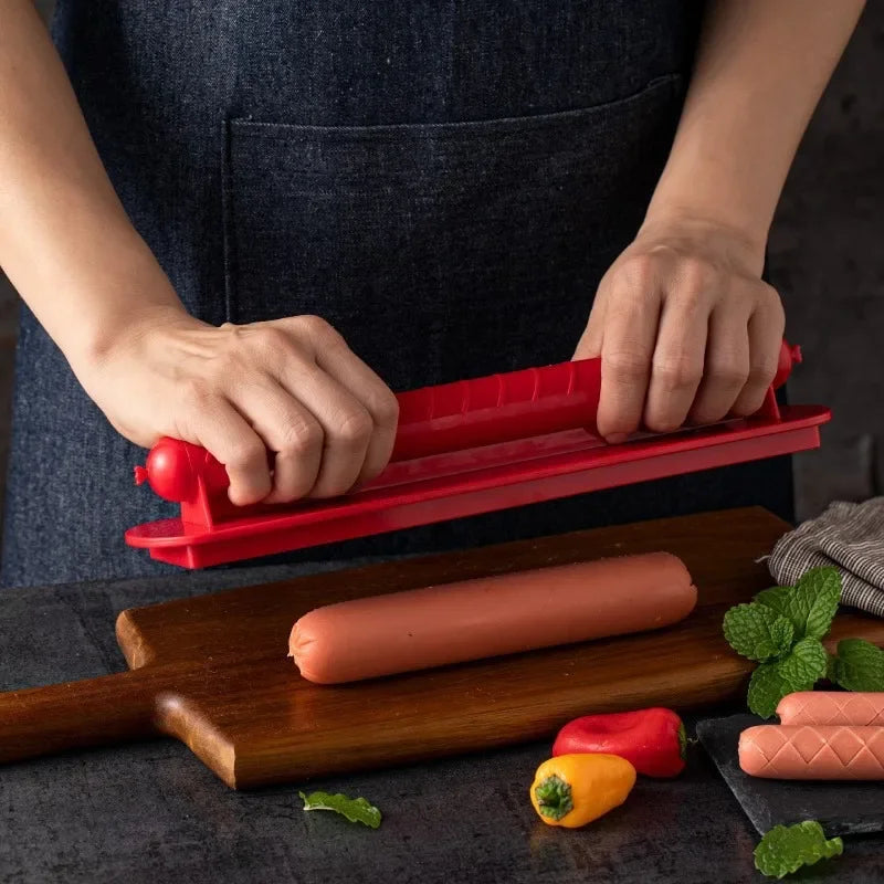 Stainless Steel Hot Dog & Sausage Spiral Cutter | BBQ Tool