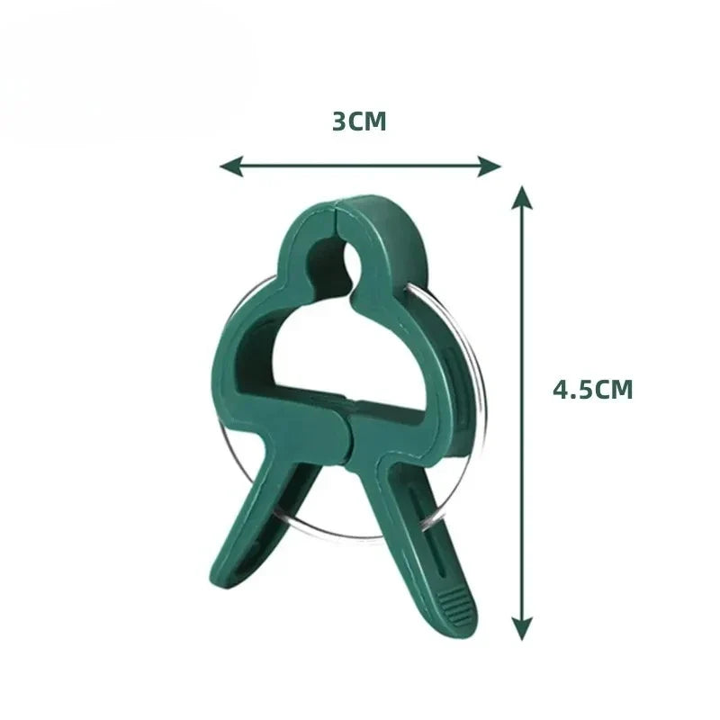 10 Adjustable Plant Fixed Clips Reusable Greenhouse Bracket Fixing
