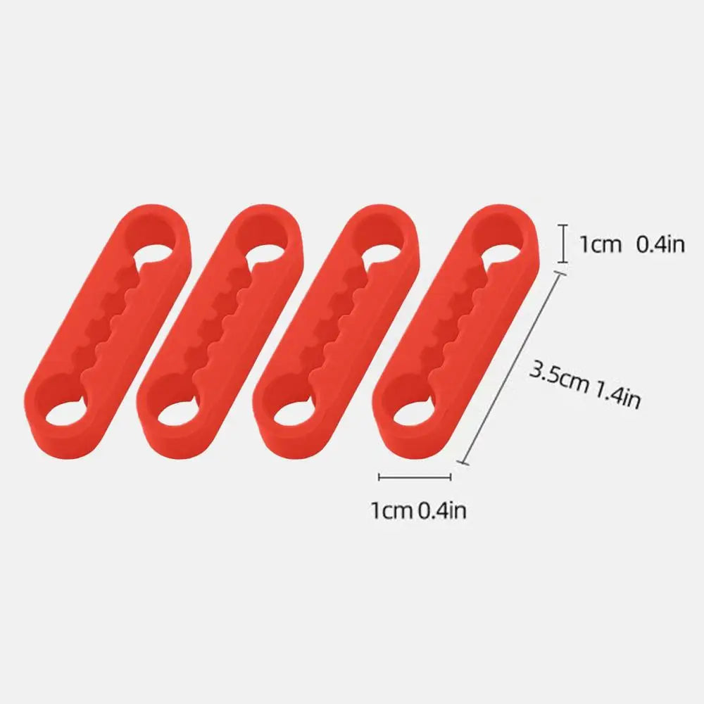 Silicone Car Door Lock Cover Pads – Anti-Vibration Damper 4pk
