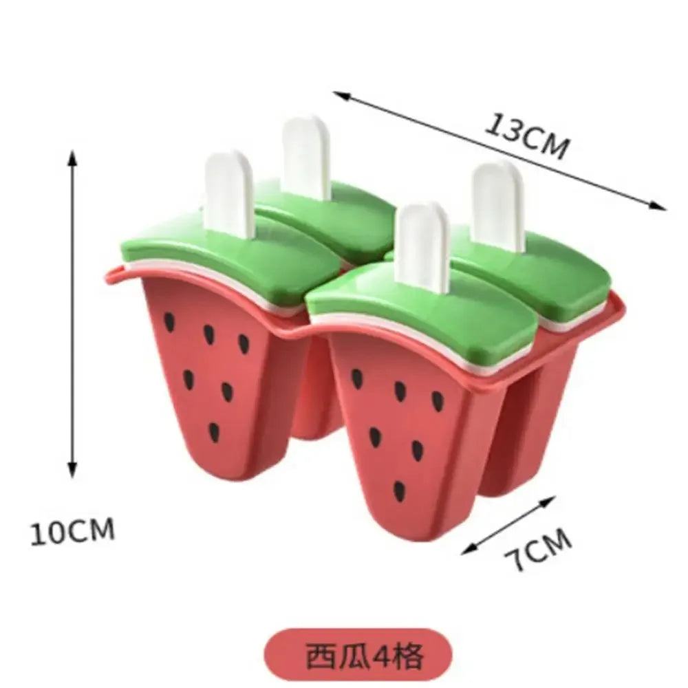 Watermelon Ice Cream Mold – DIY Popsicle Mould with Lid