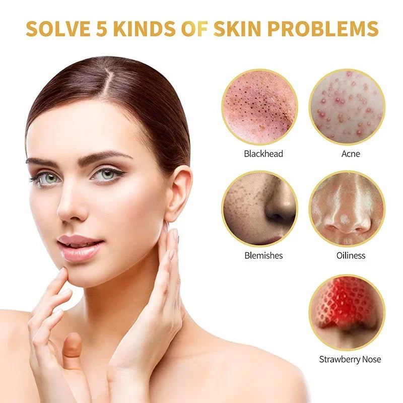 24K Gold Peel-Off Facial Mask – Deep Cleansing & Moisturizing