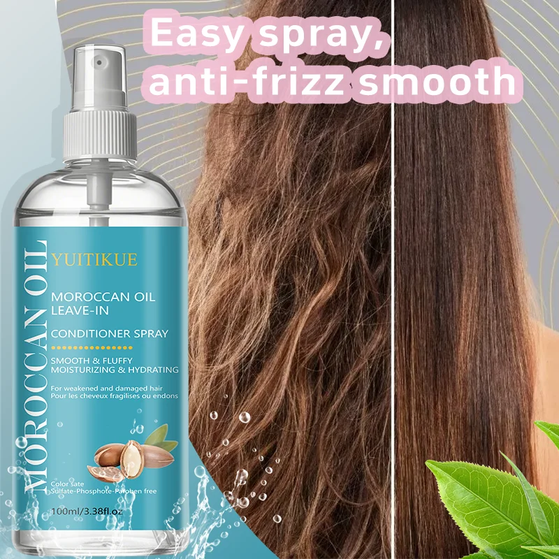Moroccan Argan Oil Leave-In Conditioner Spray | Anti-Frizz
