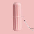 Portable Toothbrush & Toothpaste Travel Case Organizer