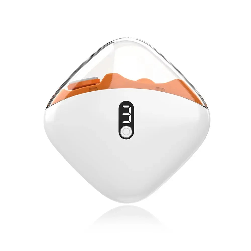 Automatic Electric Nail Trimmer Polisher LED Light Safe Care Adults
