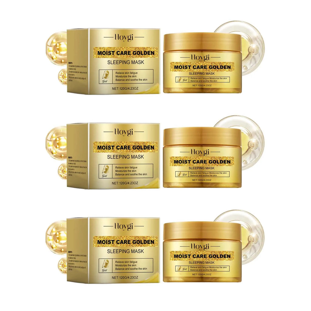 Gold Sleeping Mask – Niacinamide Pore Tightening & Brightening