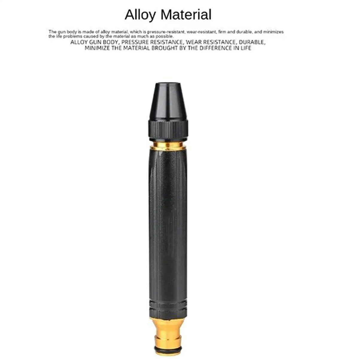 Adjustable High-Pressure Hose Nozzle – Car, Garden & Patio
