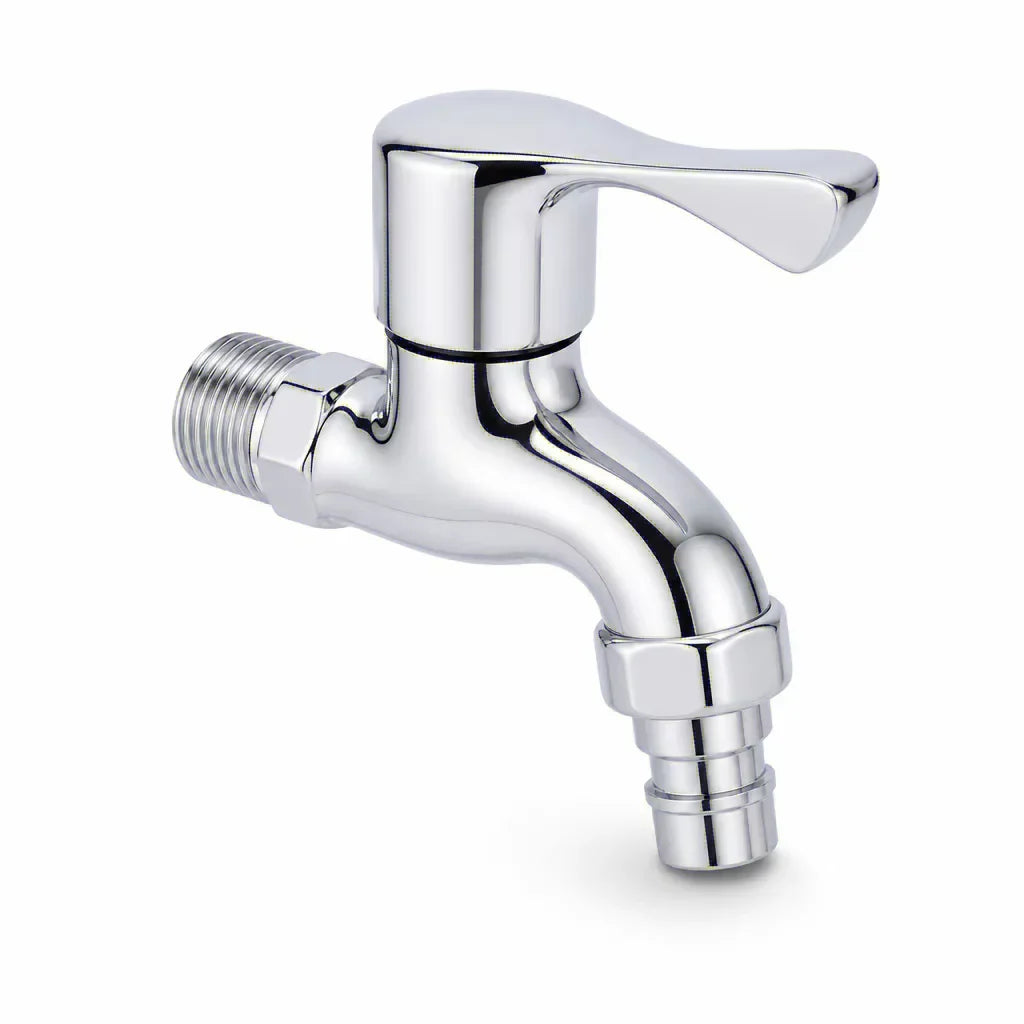 Wall-Mounted Garden Faucet G1/2 | Ceramic Valve, Stainless Steel
