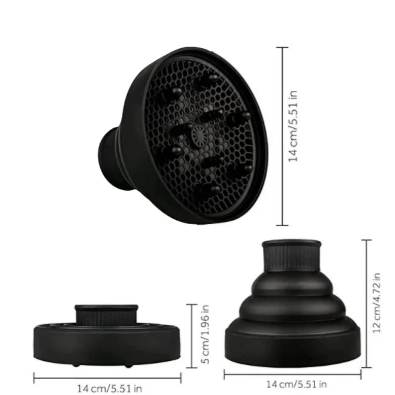 Collapsible Blow Dryer Diffuser for Natural & Thick Hair