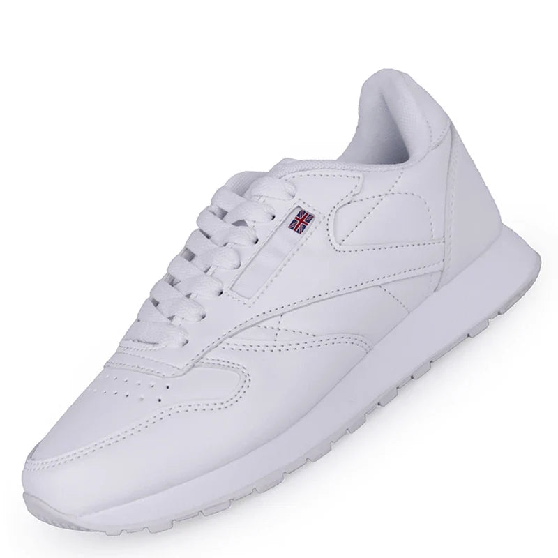 Men's Casual Vulcanized Sneakers – Breathable Lace-Up Sport Shoes