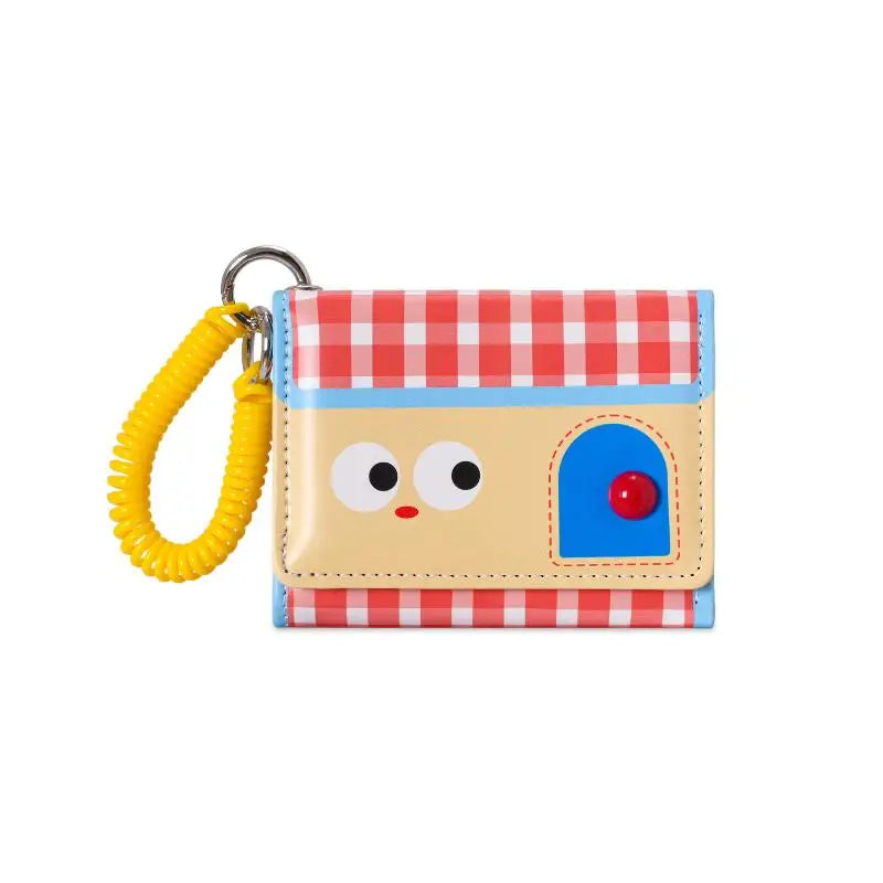 Women's Cartoon PU Leather Short Wallet – Card & Coin Holder