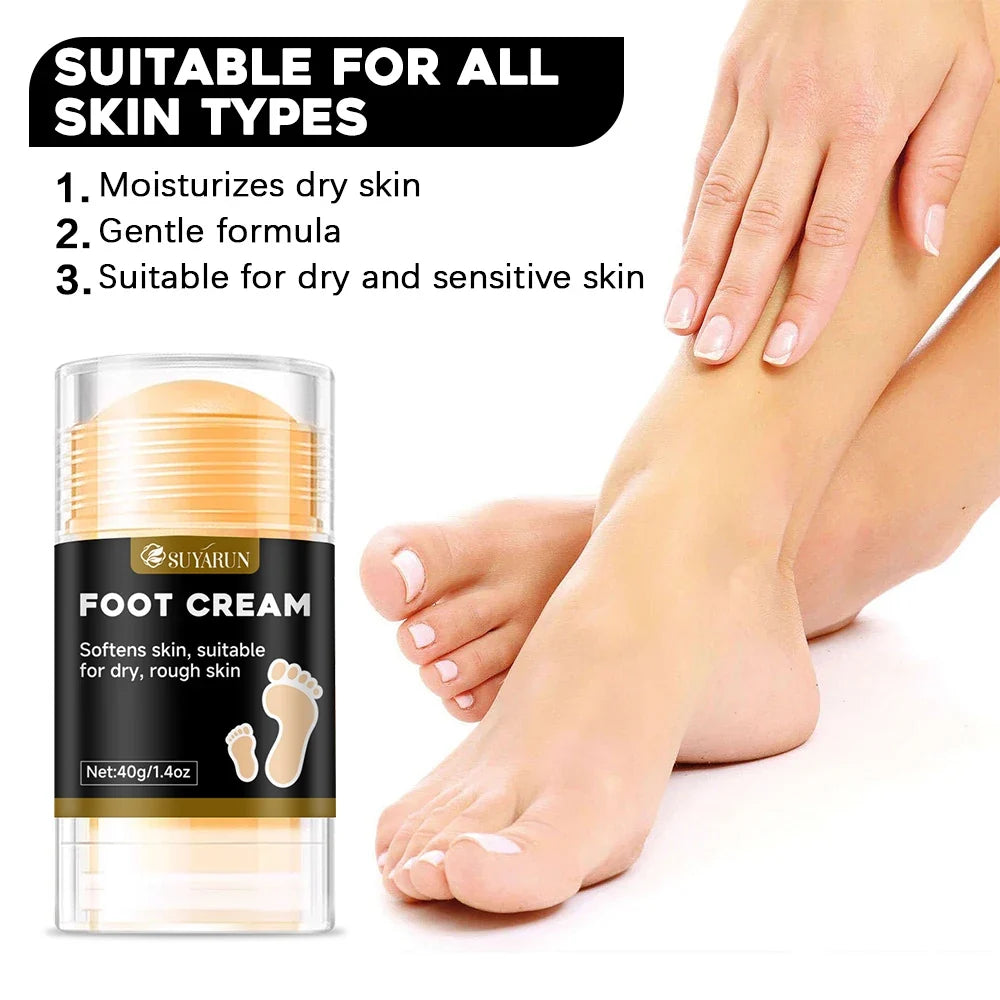 SUYARUN Foot Care Cream Stick | Shea Butter & Tea Tree Oil