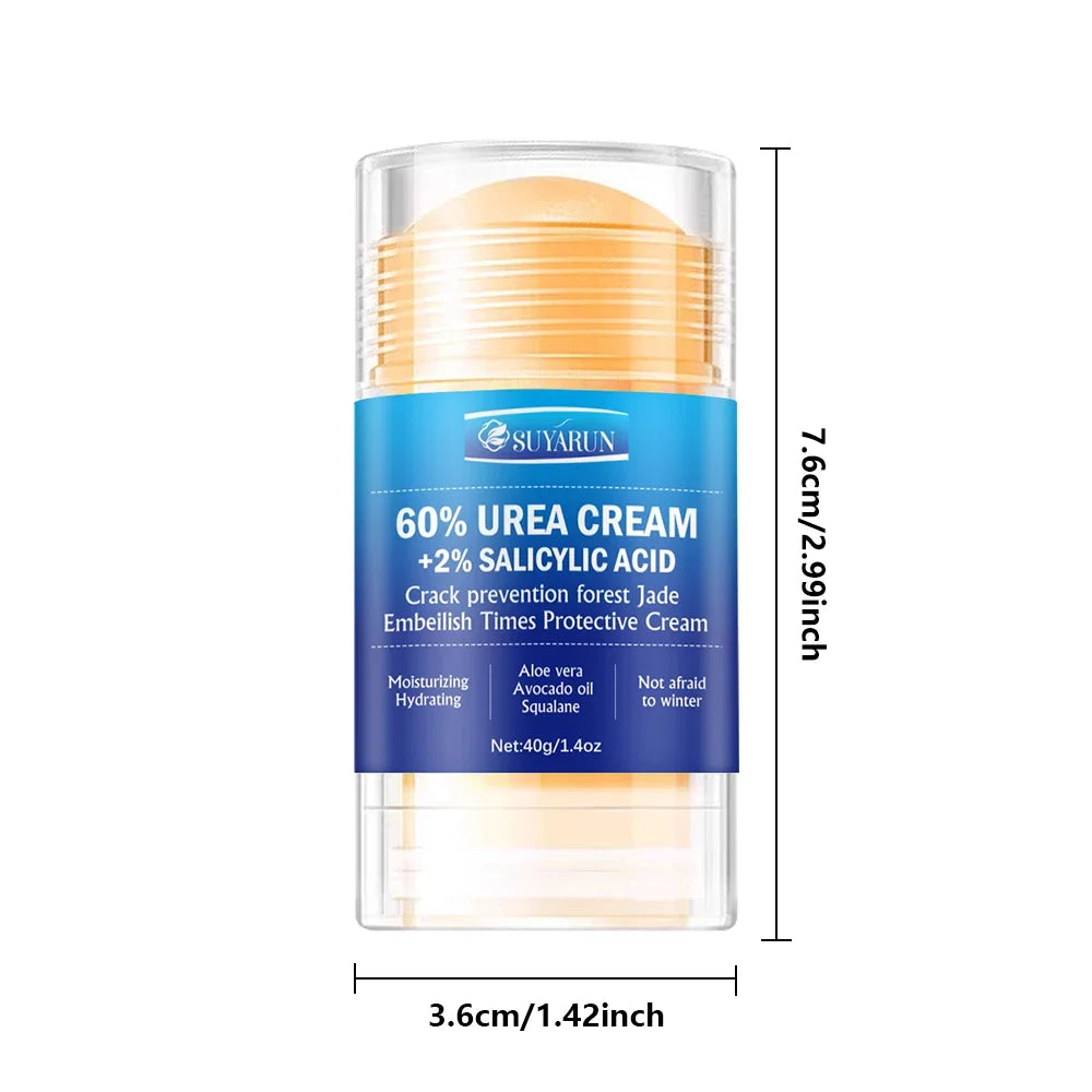 SUYARUN 60% Urea Foot Cream Stick – Dry & Cracked Heel Care