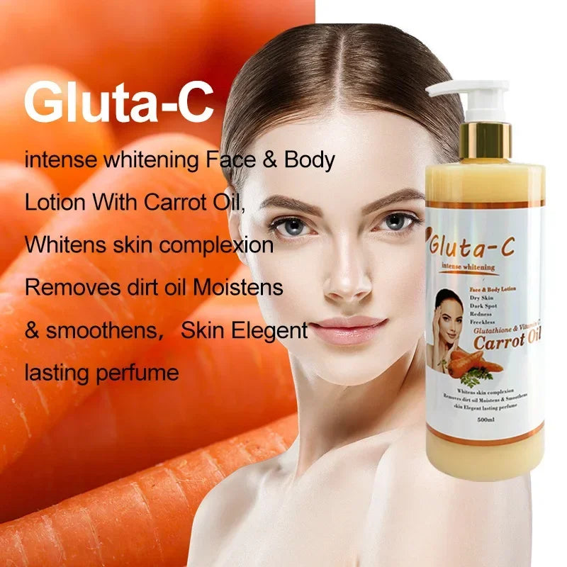 500ml Glutamate Body Cream – Vitamin C, Nicotinamide, Whitening