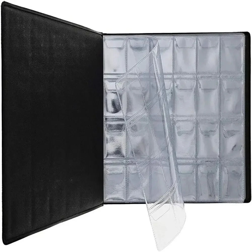 240-Pocket Coin Collection Album – 10-Page Book for Collectors