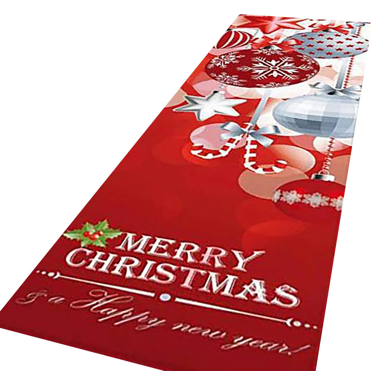 Merry Christmas Doormat & Area Rug | Festive Holiday Floor Mat
