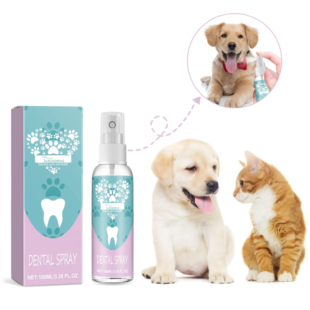 Dog Dental Spray – Tartar Removal, Fresh Breath | 100ml