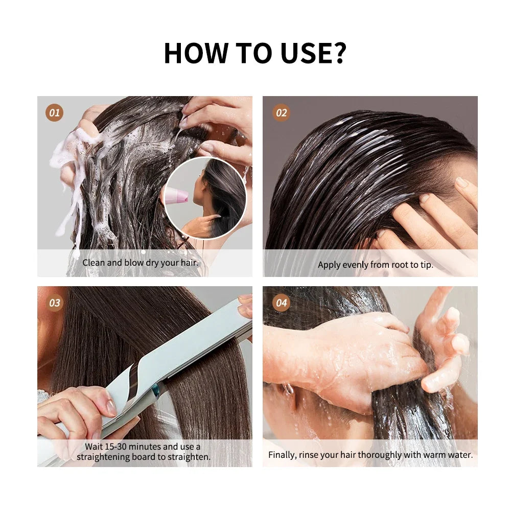 Brazilian Keratin Hair Treatment – Anti-Frizz & Smoothing 100ml