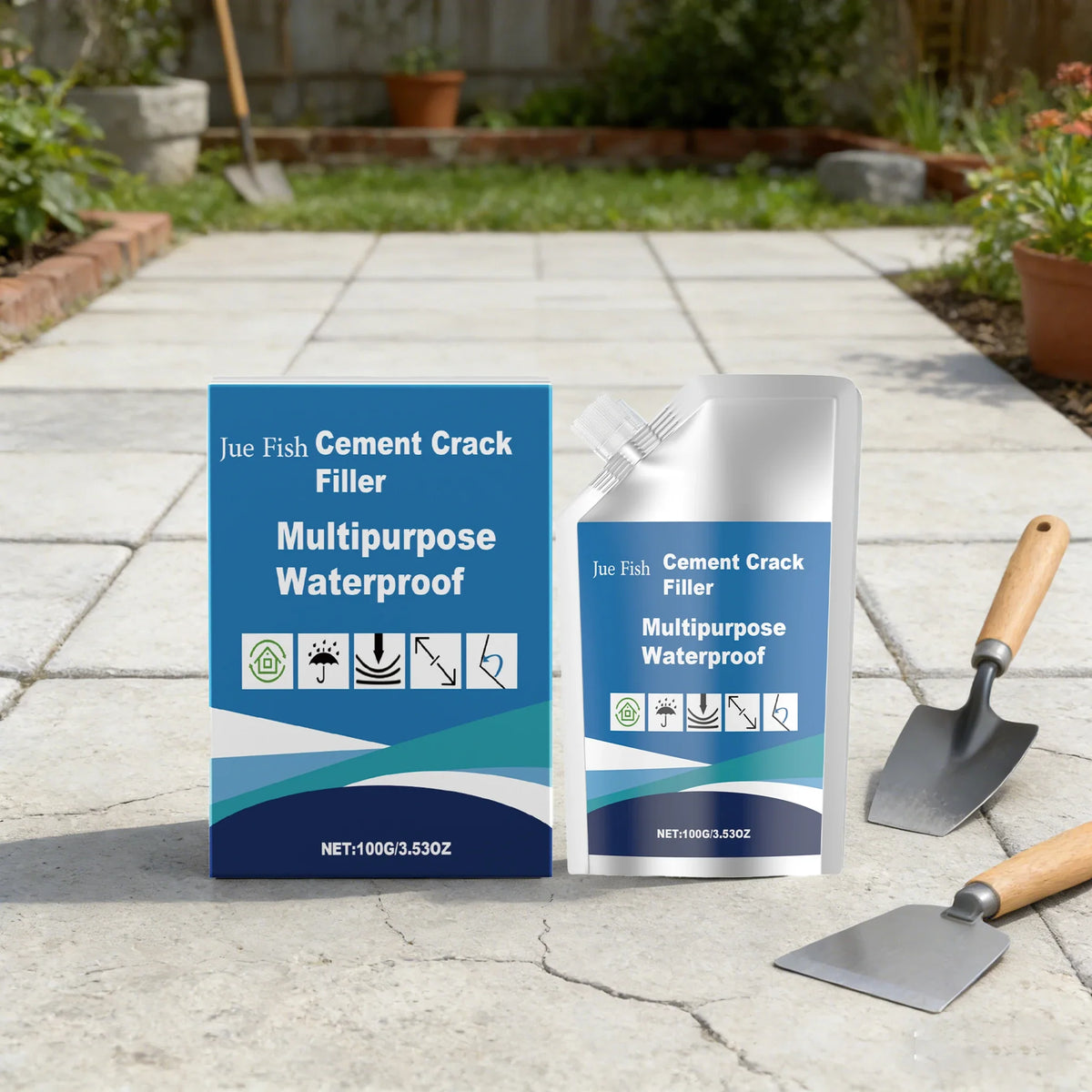 100g Waterproof Caulk Sealant | Wall & Floor Gap Filler