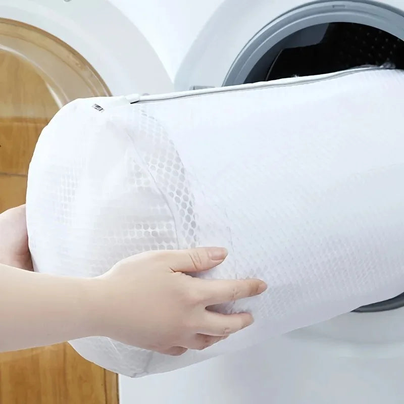 Mesh Shoe Wash Bag Washing Machine Reusable Laundry Sneakers Zipper