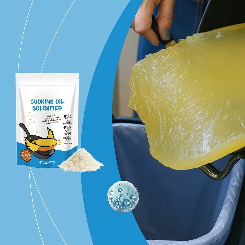 Cooking Oil Solidifier – Eco-Friendly Waste Oil Hardener 20g