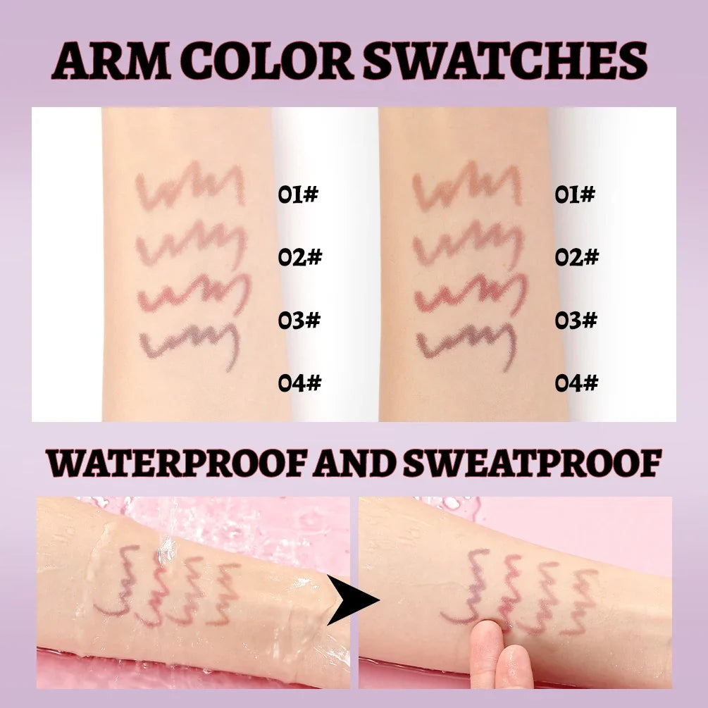 QiBest Matte Liquid Lip Liner – Waterproof Contour Pen