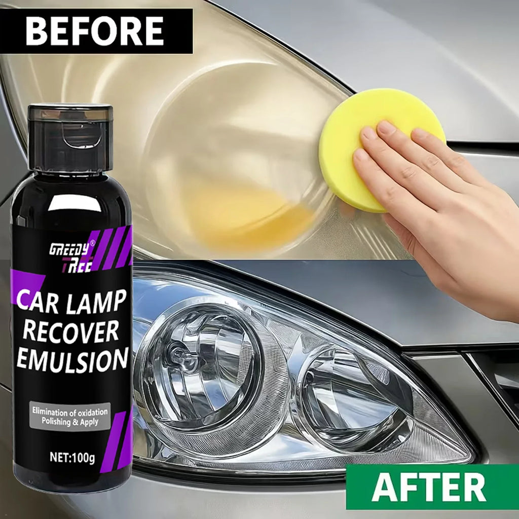 Headlight Restoration Kit – Anti-Yellowing & UV Protective Coating