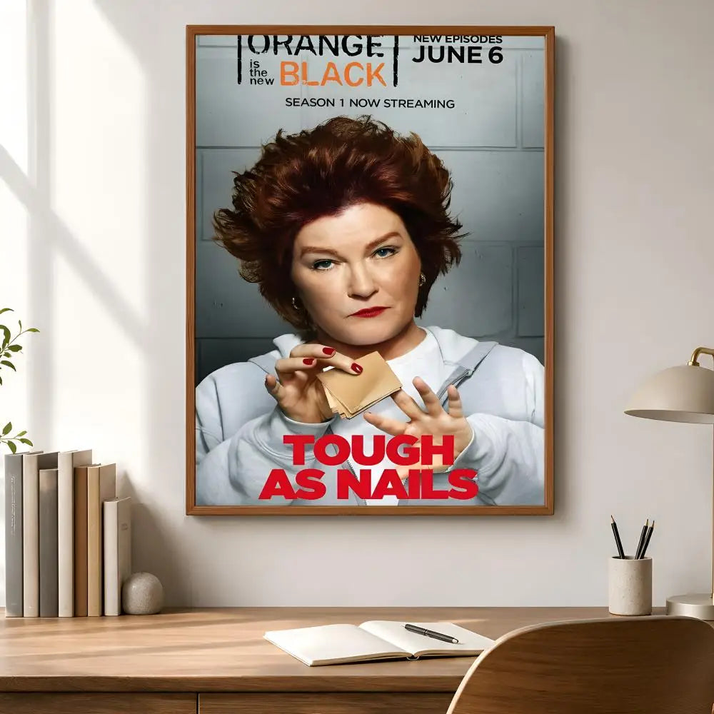 Orange Is the New Black Poster – HD Waterproof Wall Sticker