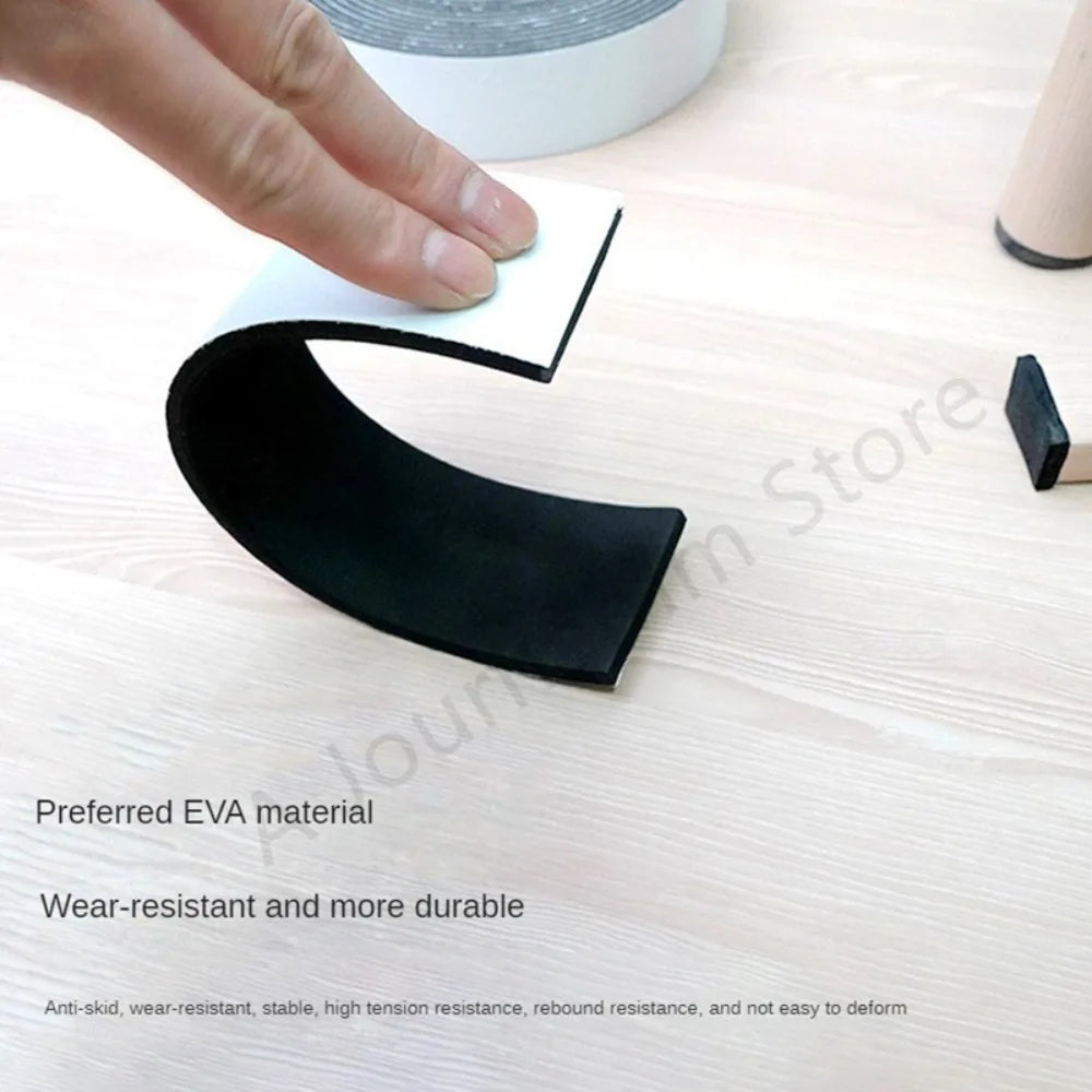 EVA Anti-Slip Furniture Leg Floor Protector Tape | Self-Adhesive