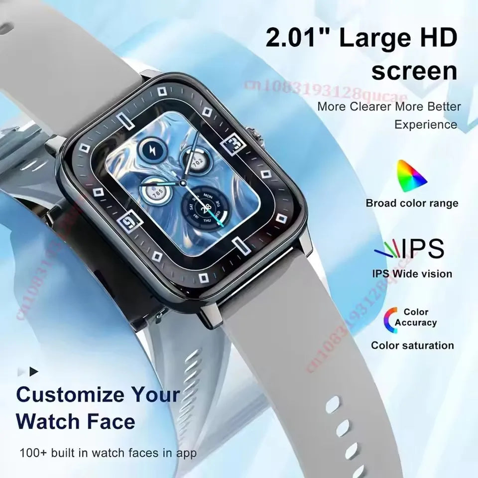 2026 Smart Watch Android IOS Phone Screen Bluetooth Answer Call