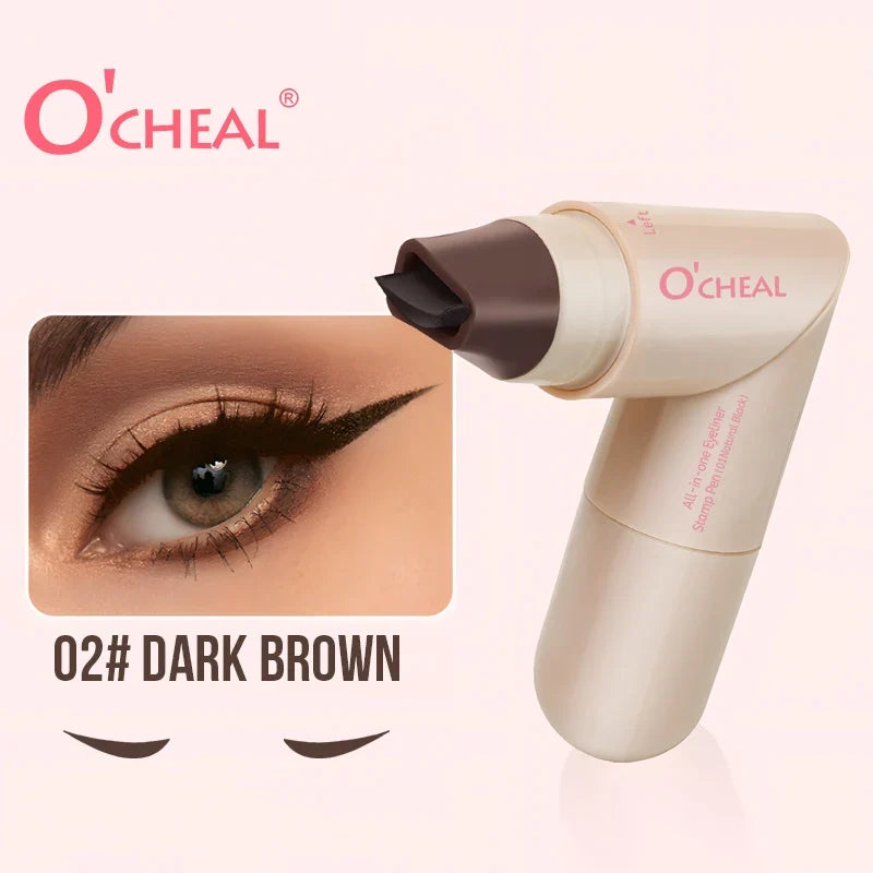 O'CHEAL Stamp Eyeliner Pen – Waterproof Double-Ended Wing Liner