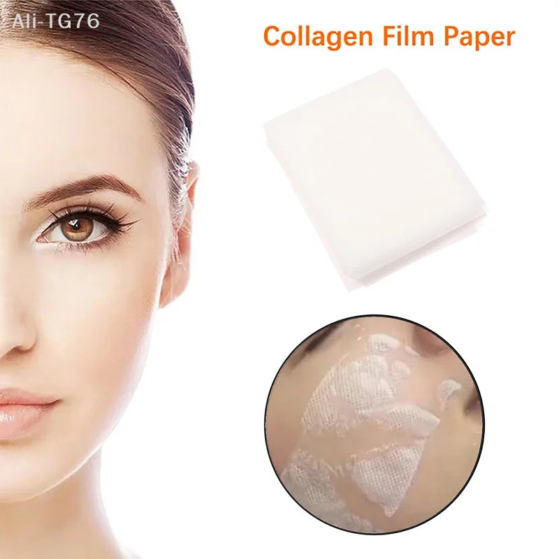Freeze Dried Collagen Facial Mask Paper – 50 Pcs