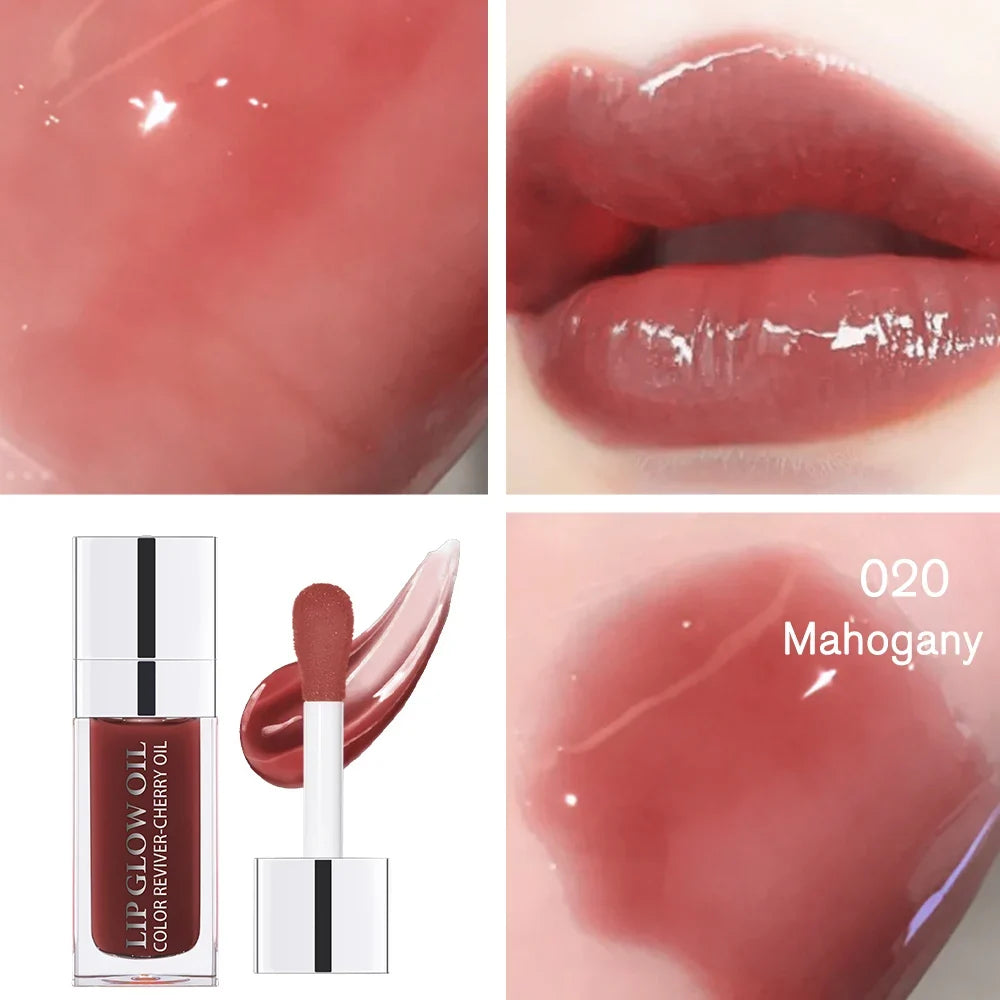 Crystal Jelly Plumping Lip Glow Oil – 10 Tinted Shades | ibcccndc
