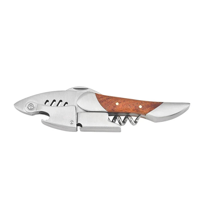 Shark Design Wine Bottle Opener Beer Carton Small Knife Home Decor
