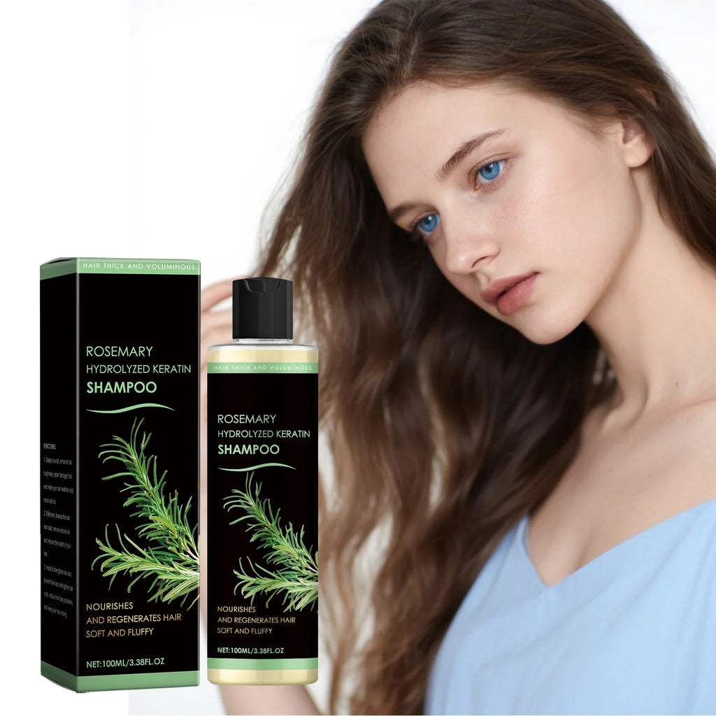 Rosemary & Keratin Shampoo – Cleanse, Nourish & Thicken Hair