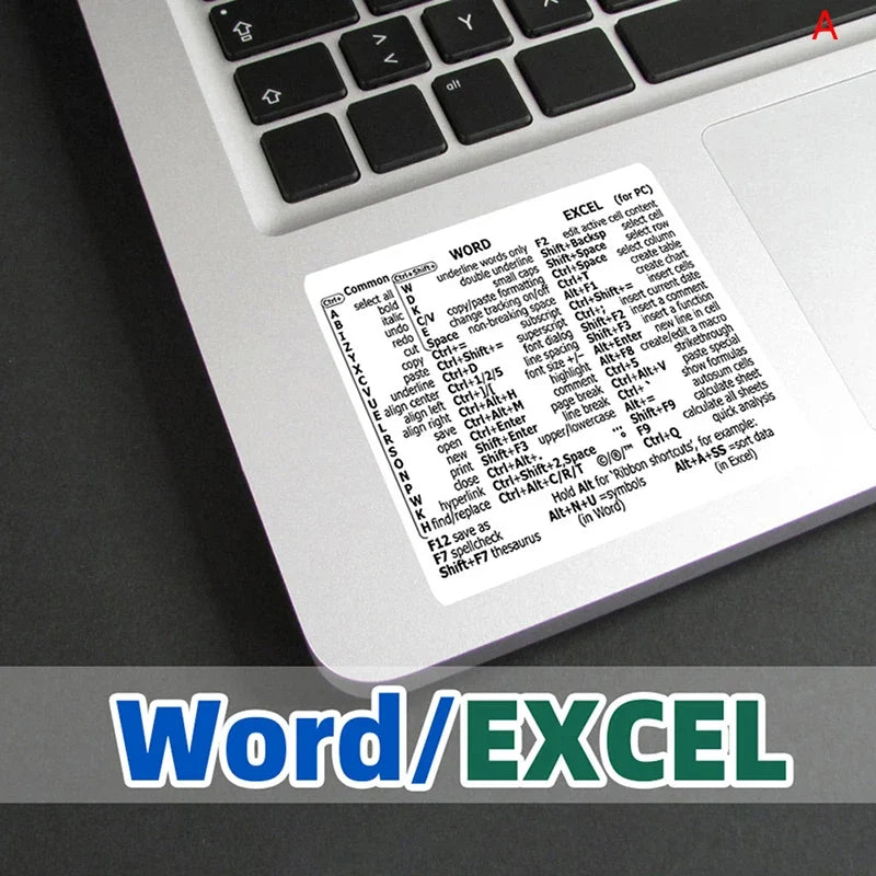 Windows PC Keyboard Shortcut Sticker – 14 Styles | PVC