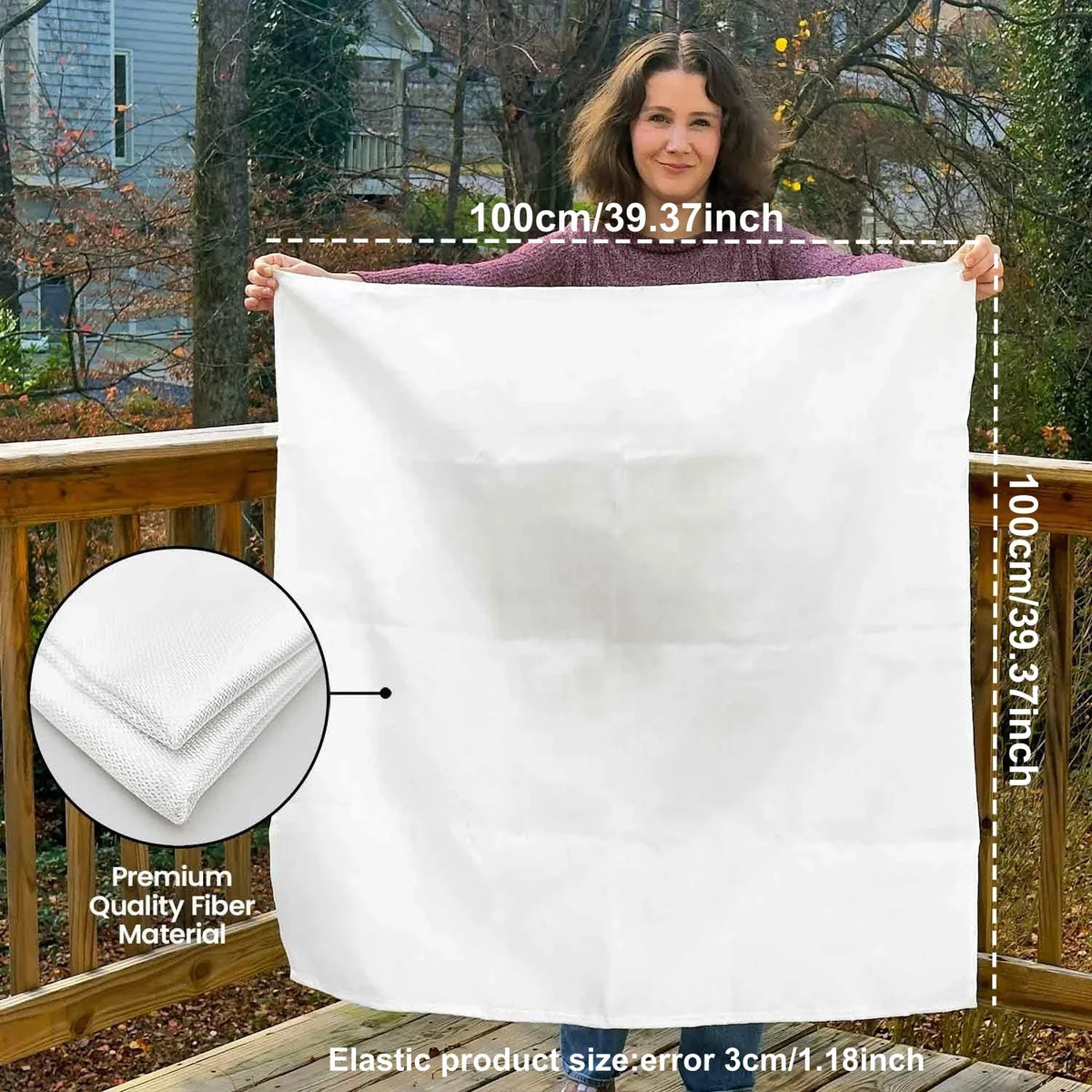 Emergency Fire Suppression Blanket 1mx1m – Portable Fireproof Mat