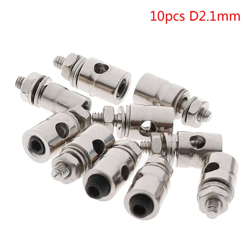 10Pcs RC Airplane Boat Pushrod Linkage Stopper Servo Connectors