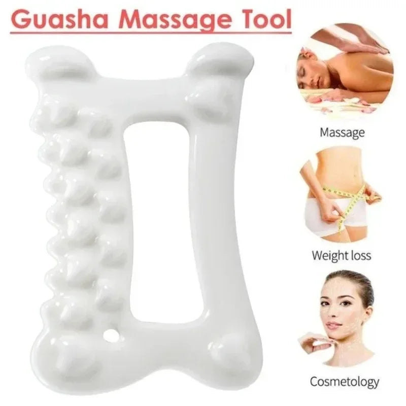 Gua Sha Facial & Body Massage Scraping Board | Resin Tool