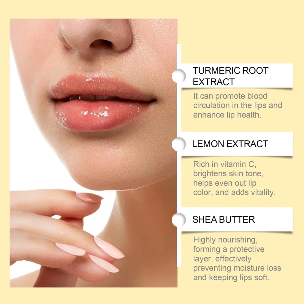 Korean Lip Brightening Balm – Moisturizing Gloss & Exfoliator