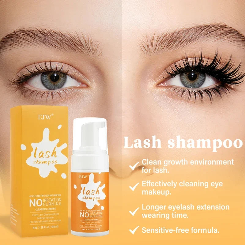 100ml Eyelash Extension Shampoo Foam & Eyelid Cleanser