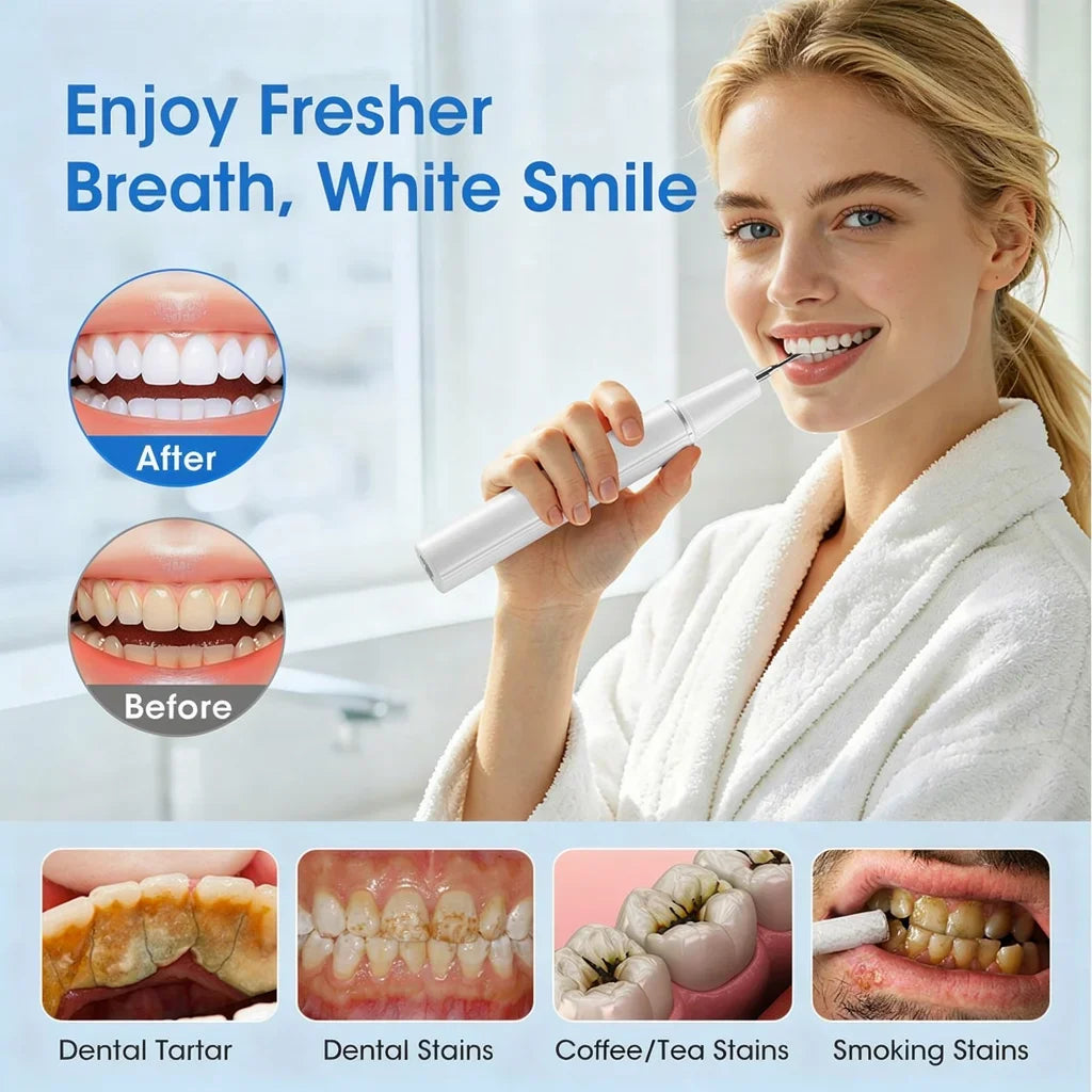 AFDEAL Sonic Teeth Cleaner – 5 Modes, UV Sanitizing, IPX6