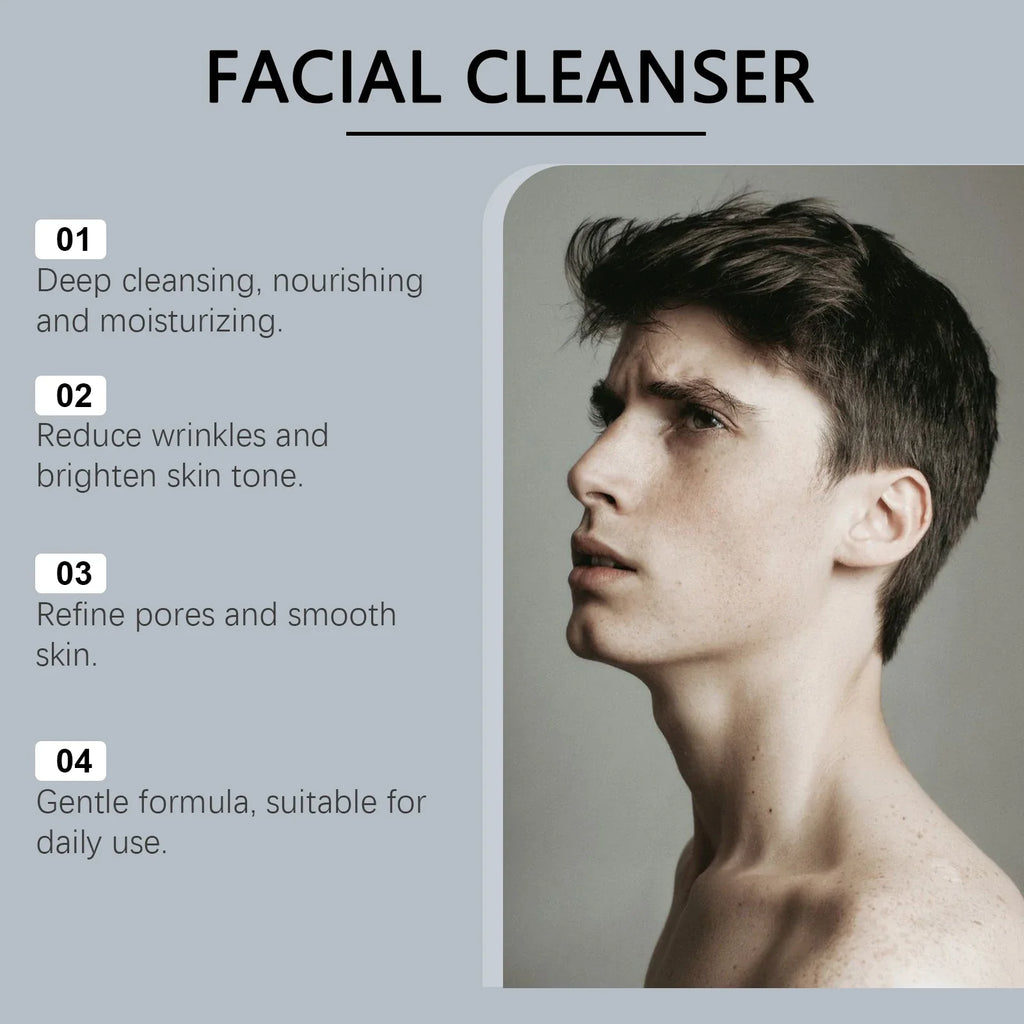 East Moon Men's Nourishing Face Cleanser | Oil Control 100ml