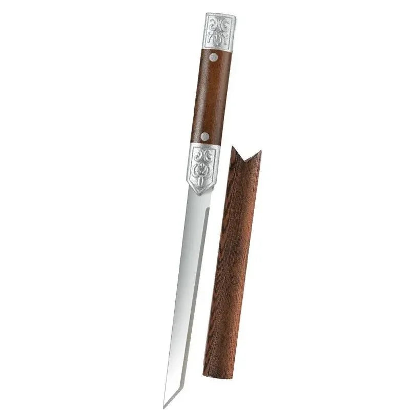 Japanese Sushi & Sashimi Knife – 14" High-Carbon Steel Blade