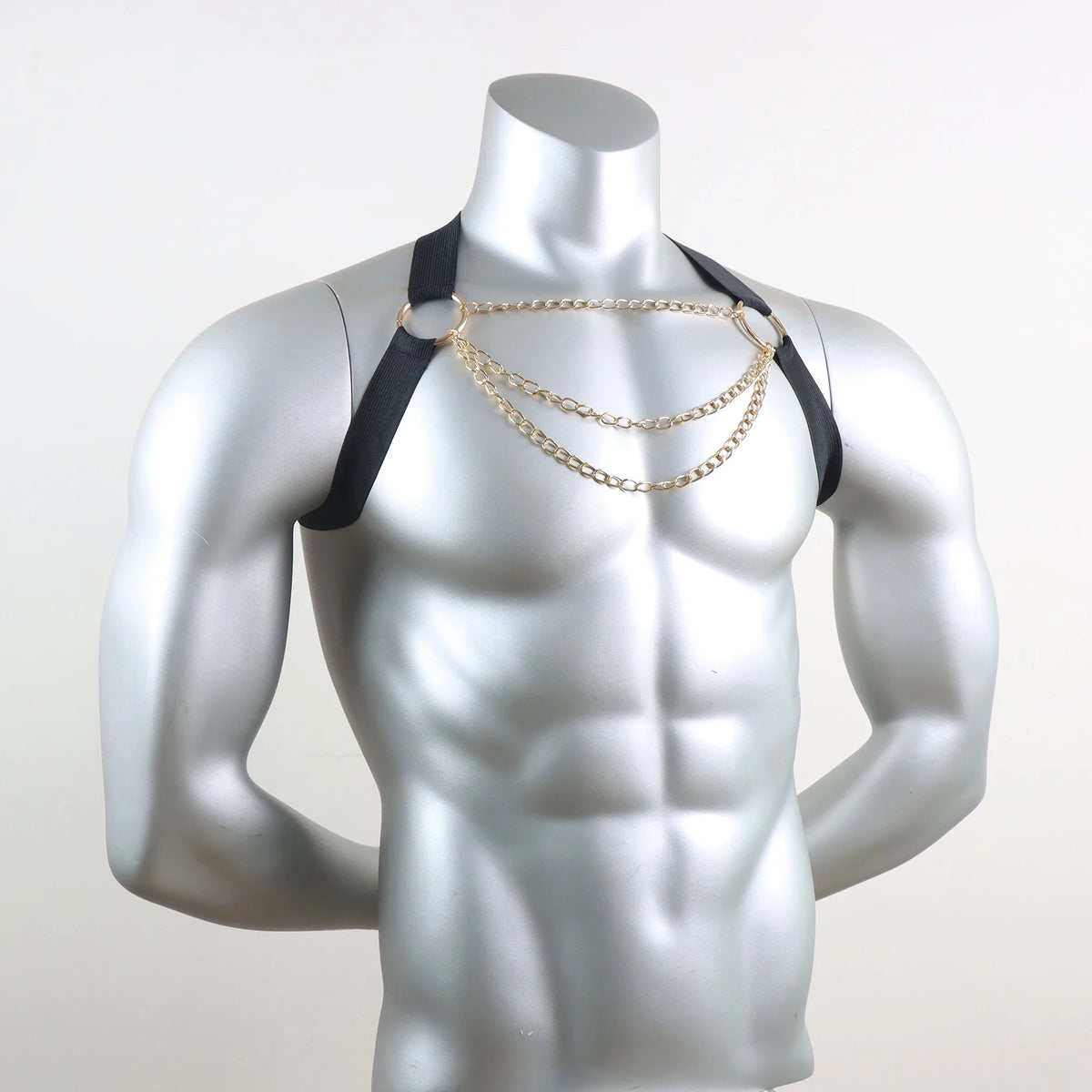 Men Harness Belts Fetish Gay Clothing Sex Rave Sexual Elasticit Chest