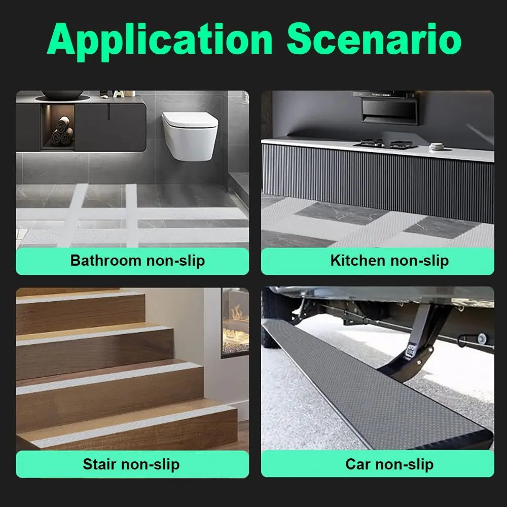5m PEVA Anti-Slip Grip Tape – Waterproof Stair & Floor Safety