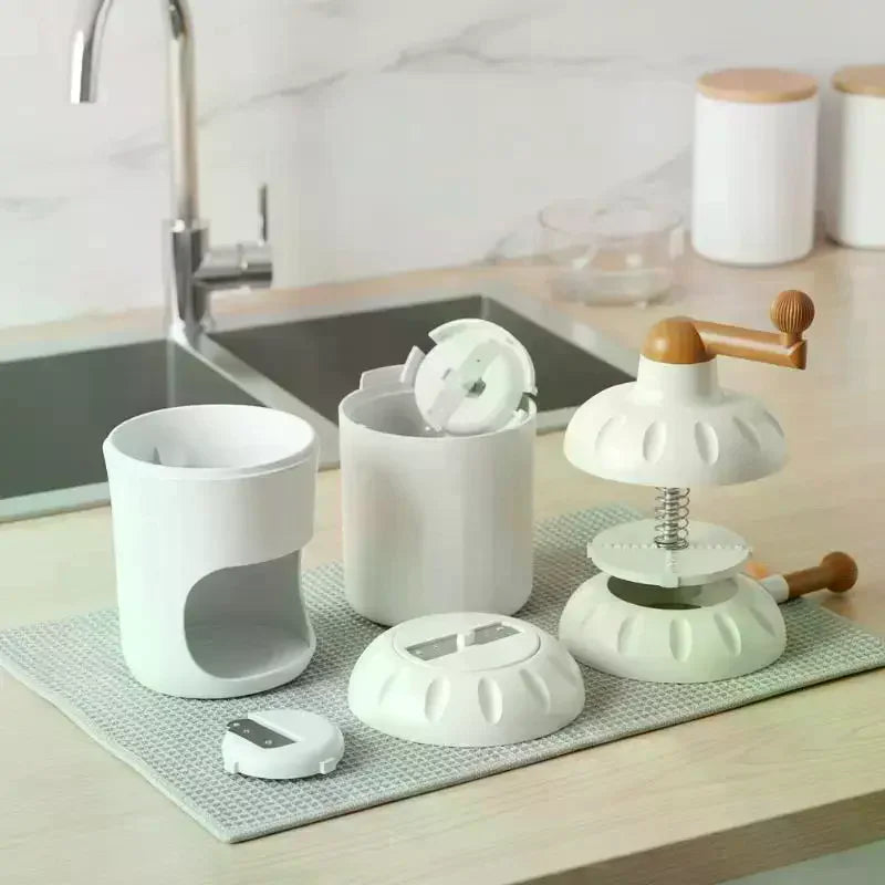 Manual Shaved Ice Machine – Hand-Crank Ice Crusher & Smoothie Maker