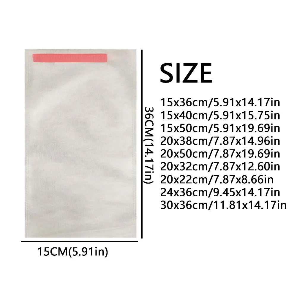 100-Pack Non-Woven Fruit Protection Bags | Breathable Garden Mesh