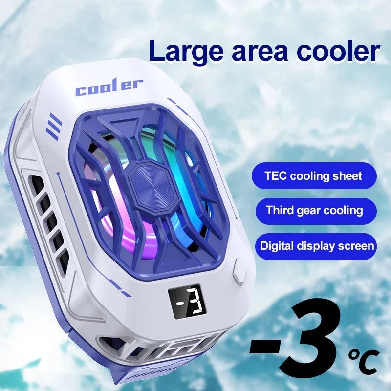 Smartphone Cooler Phone Cooling Fan Mobile Gaming Cell Plate Games