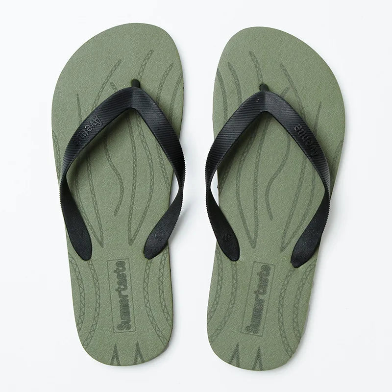 JPNTKY Men's Non-Slip Flip Flops | Beach & Indoor Slides