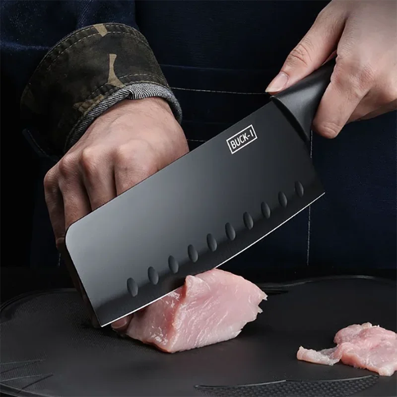 PLYS Black Stainless Steel Chef Knife Set – Kitchen Knives
